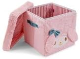 Ukonic Sanrio My Melody 13-Inch Plush Storage Bin Organizer With Handles and Lid | Cube Organizer For Cabinet Closet