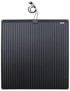 LensunSolar Flexible Solar Panel 200W 12V ETFE 9BB43.7in x 34.9in Semi-Flexible Bendable Mono Solar Panel 200 Watt for RV Van Roof TopCamping Home Boat Marin