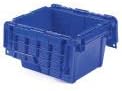 Orbis Flipak Distribution Container 11-3/4 x 9-3/4 x 7-11/16 Blue