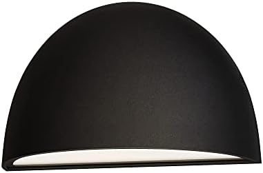 Maxim Lighting Pathfinder 1-Light Outdoor Wall Light | Architectural Bronze Aluminum Finish | Transitional Outdoor Light Fixture | Ideal for Porches Patios &amp Garages | Wet Rated | 52122ABZ