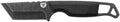 TRUE NEKKID Tanto Knife - Everyday Carry EDC 2.92 Blade TraxGrip Handle Scales Daily Cutting Removable Clip Black