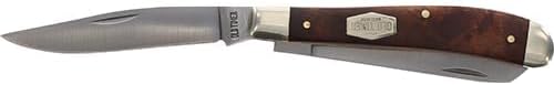 Old Timer 96OT Bearhead Trapper 2-Blade Folding Pocket Knife with Field Pick