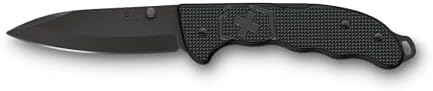 Victorinox Evoke Swiss Army Knife Featuring a Foldable Blade with Thumb Stud and Lockback Mechanism