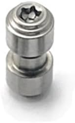 3 Sets Custom Titanium Raw Thumb Stud Screw Replacements Fit for Recon1 and Voyager DIY Making Accessory