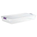 Value Brand 3470GRPRCL.04 Storage Tote Polypropylene Clear 60 Qt.