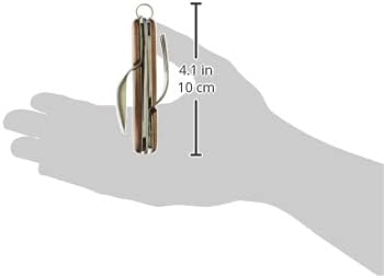 Northman Cutlery Outdoor Use Multi-functional Knife Foldable Includes Spoon and Fork Drawing Tea Plywood Made in Japan