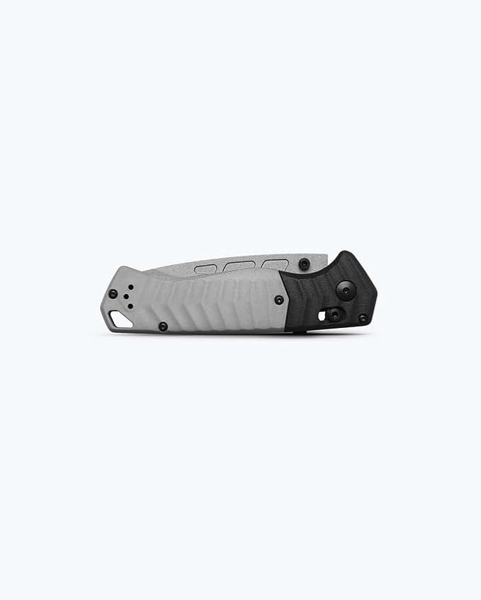Benchmade - PSK Folding Outdoor Knife with Gray Grivory Handle (593GY-02)