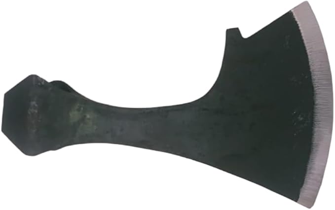 Viking Axe Blade Forged Camping Axe High Carbon Steel EN 45 Sharp Blade Viking Bearded Nordic Handmade Camping Axe Hatchet-Norse Axe Tomahawk Vikings Bearded A07 Axe AZHAN STEEL CRAFT