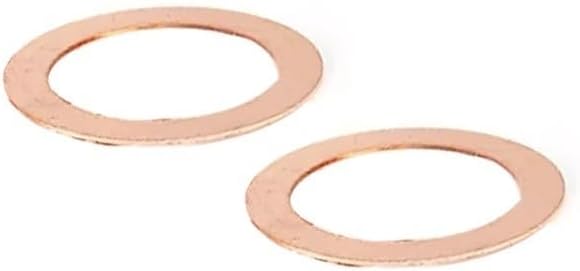 2-Piece Set CNC Copper Washer Repalcement Fits for Strider SNG and SMF(Large)