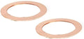 2PCS CNC Washers Copper Repalcements Fit for Strider SNG and SMF(Large)