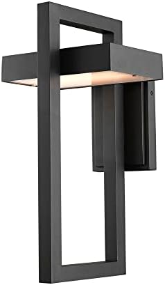 Z-Lite 566B-BK-LED 1 Light Outdoor Wall Sconce Black