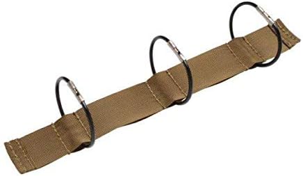 Tactical Notebook Covers | Detachable Flexible 3-Ring Attachment 2 Sizes: for Holding 4.25 x 8” OR for Holding 8.5 x 11” Paper | Optional Vinyl Page Protector Envelopes | with Hook Fastener Backing