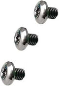 3PCS T10 Torx Screws Fit for Pocket Knife Handle Titanium Scales Handle Screws with M3.5 Thread(Silver)