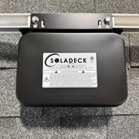 Soladeck 0399 Rail Mount PV Junction Box Black (1 Box)