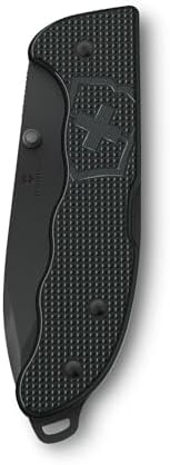 Victorinox Evoke Swiss Army Knife Featuring a Foldable Blade with Thumb Stud and Lockback Mechanism