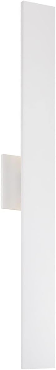 Kuzco Lighting Vesta 36 All-terior Wall Light | White Finish | Frosted Glass Diffuser | Modern Indoor/Outdoor LED Wall Sconce | Aluminum and Glass Build | 36 H x 3 W x 2.375 E | AT7935-WH