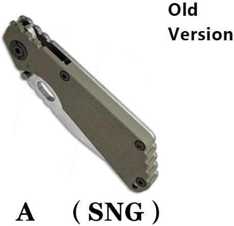 1 Set Titanium Scales Handle Screw Fits for Strider SNG Old Version(Black)