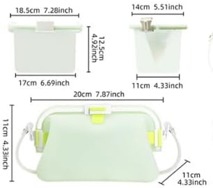 Small Waterproof Bag Swimming Bag Used for Beach and Water parks Food and Cosmetics Silicone Storage Bags