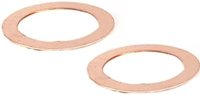 4PCS Custom CNC Copper Washer Replacements Fit for Strider SNG and SMF(Large)