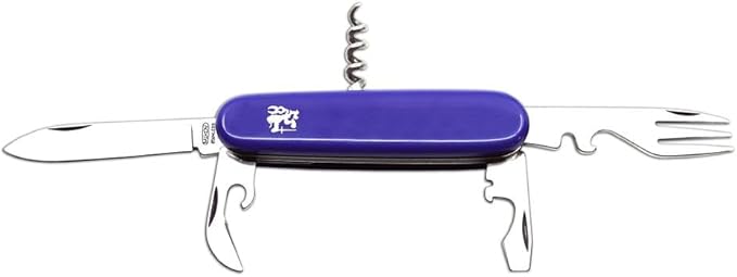 Versatile Multi-Tool Cutlery Set Portable Camping Essentials Mikov Piknik 101-NH-6P Knife Stainless Steel Utility Blade for Travel and Outdoor Dining.