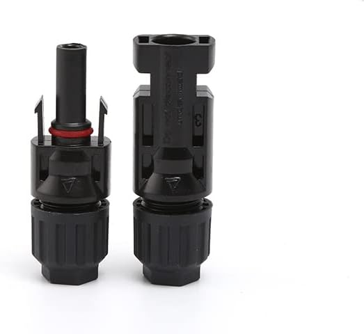 100PCS/50 Pairs Solar connectors Waterproof IP67 Solar Panel Connector Male/Female pv connectors(14-10AWG) with 2 Spanners (50)