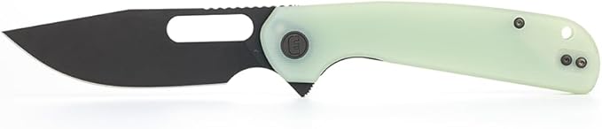 LIONGMAH Folding Pocket Knife Outdoor Activities Survival Hiking Tool 3.75Blade G10 Handle Liner Lock Reversible Pocket Clip for Everyday Carry Designed in the USA (Left-handed version)