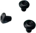 3PCS T10 Torx Screws Fit for Pocket Knife Handle Titanium Scales Handle Screws with M3.5 Thread(Black)