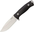LionSTEEL M5 Fixed Blade Outdoor and Camp Knife – Sleipner Steel Blade Wood G10 or Micarta Handles Torx T8 Screws Sheath Included