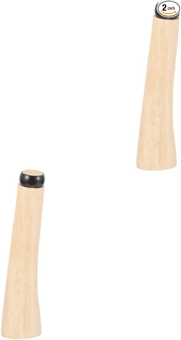 Milisten 2sets Replacement Axe Handle Wooden Axe Handle for Outdoor Use Easy Maintenance
