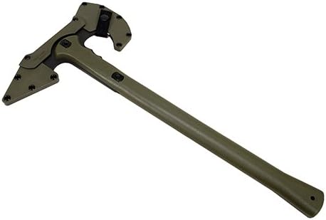 Cold Steel 90PTHGZ Trench Hawk Olive Drab Green Clam Package
