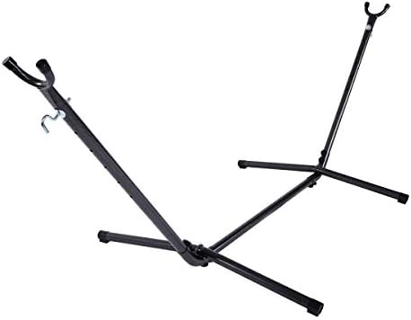 Thxbye Hammock Accessory Portable Hammock Stand Black Background &amp Silver Flower
