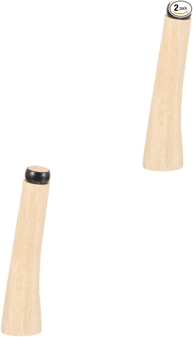 balacoo 2sets Axe Wooden Handle Replacement for Camping Ergonomic and Handle for Firewood Axe for Outdoor Use