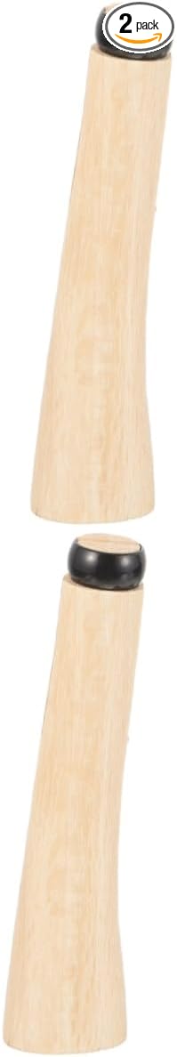 Abaodam 2sets Axe Wooden Handle Replacement Fit for Camping Axe Easy to Install Handle