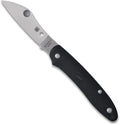 Spyderco Roadie XL Folding Pocket Knife with 2 M398 Steel Blade and FRN Handle - EDC Knife for Men and Women Perfect for Hunting Tactical Camping Survival Hiking - PlainEdge - C267BKP