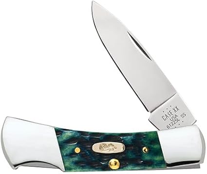 Case XX WR POCKET KNIFE LOCKBACK KENTUCKY BLUEGRASS BONE (61225L SS) 3 INCHES CLOSED ITEM #39859