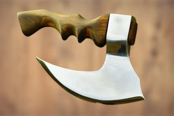 Handmade Viking Hatchet Axe – Custom Forged BBQ Axe and Meat Chopper