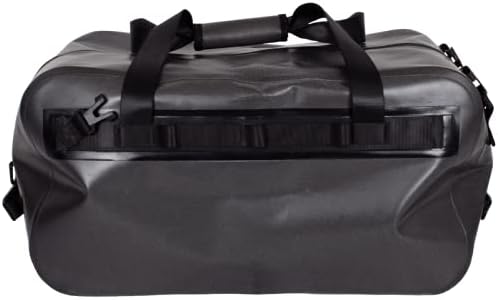 Bison Coolers Dry Duffle Marine Grade TPU Puncture Resistant Water Proof Shell with Welded Seams - Water Resistant Zippers &amp Removable Straps w/Easy Carry Handles - Outdoor | 50L