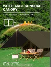 Inflatable Camping Tent2/4/6/8 Person Glamping Inflatable Tents with Awning Quick Setup Blow Up Tents with Pump Waterproof Oxford Inflatable House for Camping Air Glamping Hot Tents for Adult
