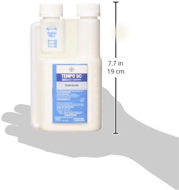 Tempo Ultra SC 240 ML (8.12 oz) Multi Use Pest Control Insecticide ~ Spiders Bedbugs Roaches Silverfish etc..