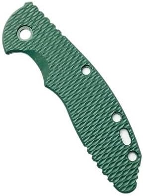 1 Piece G10 Scales Replacement Fits for Rick Hinderer knives XM18 3.5 Custom Handle Patch DIY Making Accessory(Blue)