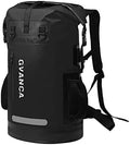 Waterproof Roll Top Kayak Dry Backpack Floating Outdoor Dry Sack Boating Sailing Canoeing Rafting Fishing Camping 85L Black