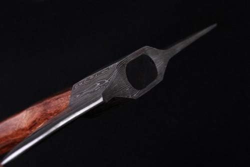Axe Damascus Steel 16 Walnut Wood Handle Axe/Hand Forged Woodsman Axe