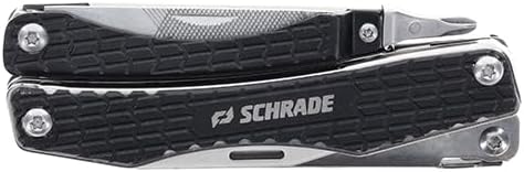 Schrade Delta Class Clench Multi-Tool with 2Cr13 Stainless Steel Components &amp Handle for EDC Outdoor Survival