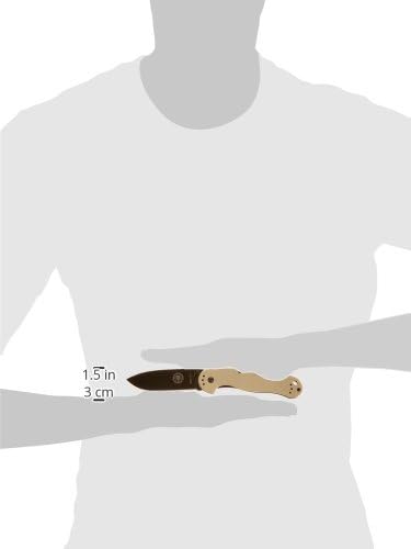 Blue Ridge Knives Avispa Desert Tan Black Knife Desert Tan/Black