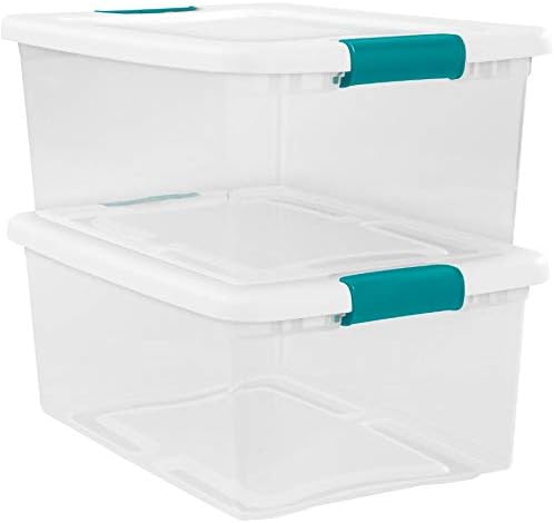 14L Latch Clear Storage Box