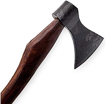 MedievalDepot Viking Battle Axe - Hand Forged Steel Head Wooden Handle Traditional Design