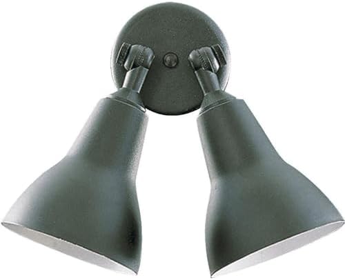 Quorum 690-2-15 11.5 Inch Two Light Flood Light Black Finish
