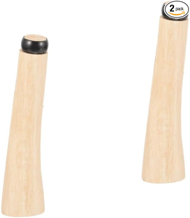 Mikikit 2sets Outdoor Axe Handle Replacement Handle for Axe Easy to Install for Camping and Outdoor Use