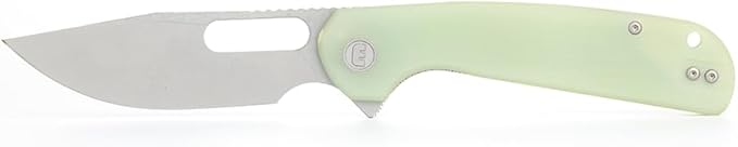 LIONGMAH Folding Pocket Knife 3.75 BladeG10 Handle Liner Lock Reversible Pocket Clip for Everyday Carry Outdoor Activities Perfect Tool for Camping Hunting Survival (Left-handed version)