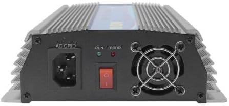 1000W Grid Tie Inverter 20-50V DC to 90V-140V AC Output MPPT Pure Sine Wave Inverter 48-62Hz for 36V Solar Panel and 36V Battery
